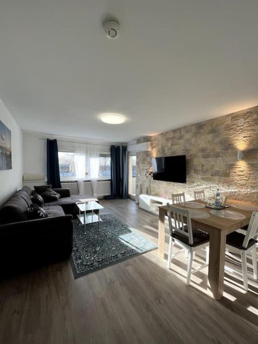 Familienwohnung Naehe Europapark, Messe, Gifiz See Offenburg Luaran gambar